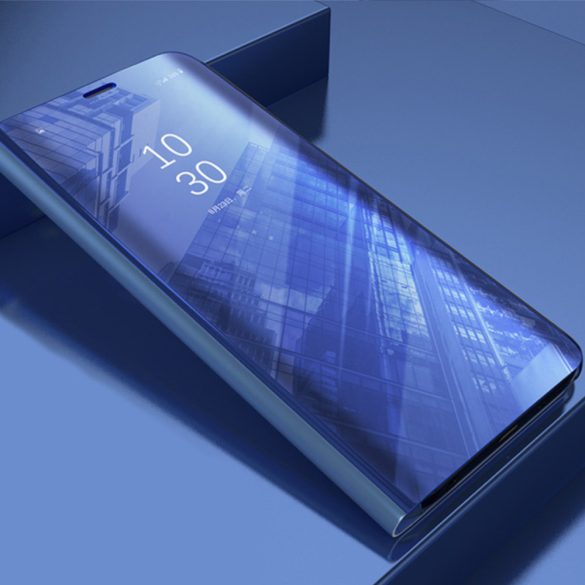 Smart Clear View könyvtok Samsung Galaxy A15 4G/5G - kék