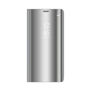 Smart Clear View könyvtok Samsung Galaxy A15 4G/5G - ezüst színű