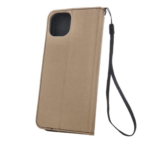 Smart Fancy könyvtok Samsung Galaxy S24 - fekete-arany színű
