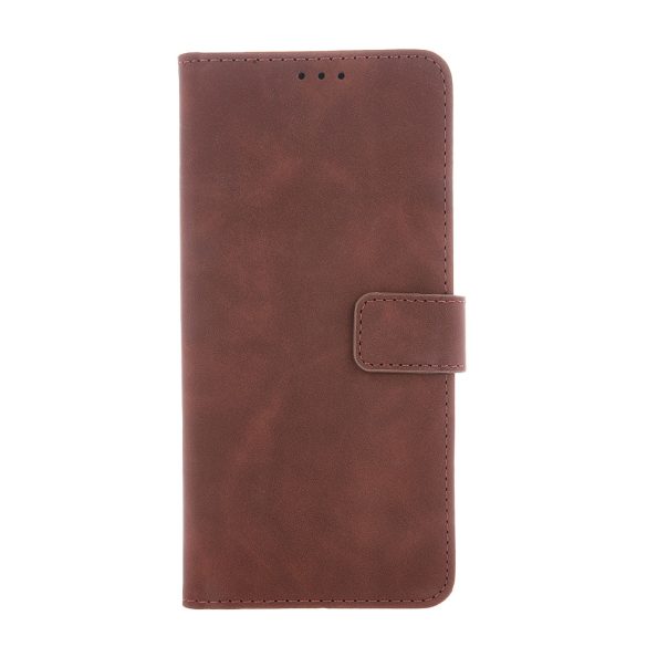 Smart Velvet könyvtok Samsung Galaxy A15 4G/5G - barna