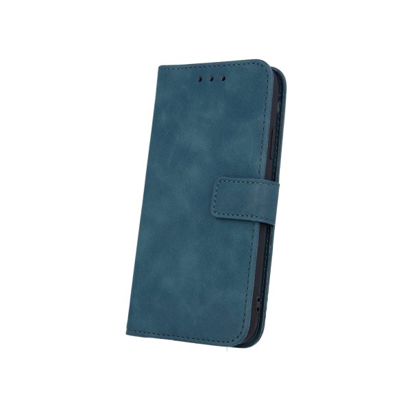 Smart Velvet könyvtok Samsung Galaxy A15 4G/5G - sötétzöld