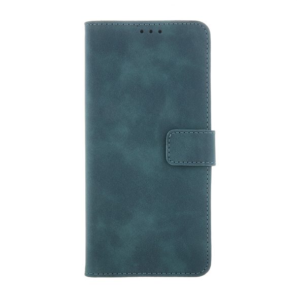 Smart Velvet könyvtok Samsung Galaxy A15 4G/5G - sötétzöld