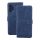 Smart Velvet könyvtok Samsung Galaxy A15 4G/5G - tengerészkék Smart Velvet könyvtok Samsung Galaxy A15 4G/5G - tengerészkék