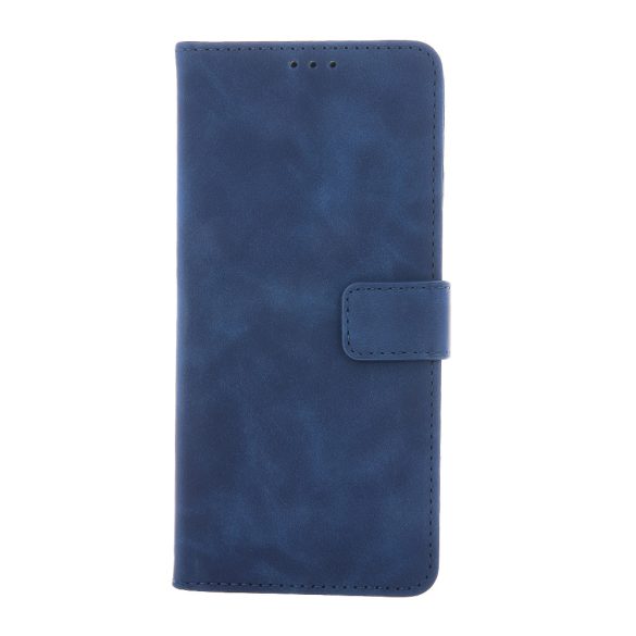 Smart Velvet könyvtok Samsung Galaxy A15 4G/5G - tengerészkék