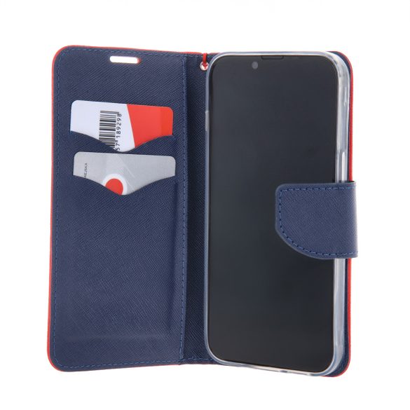 Smart Fancy könyvtok Samsung Galaxy A15 4G/5G - piros-kék