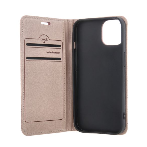 Smart Caro könyvtok Samsung Galaxy A15 4G/5G - bézs