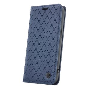 Smart Caro könyvtok Samsung Galaxy A15 4G/5G - tengerészkék