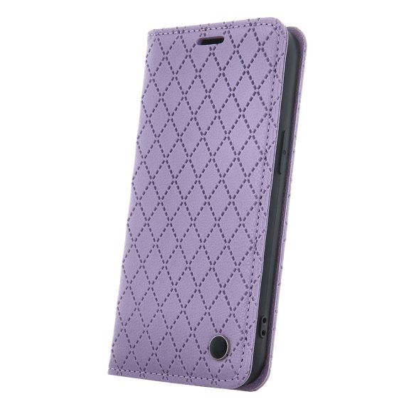 Smart Caro könyvtok Samsung Galaxy A15 4G/5G - lila