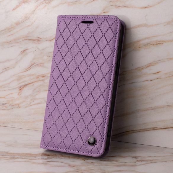 Smart Caro könyvtok Samsung Galaxy A15 4G/5G - lila