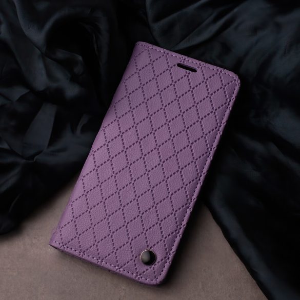 Smart Caro könyvtok Samsung Galaxy A15 4G/5G - lila