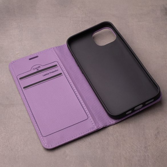 Smart Caro könyvtok Samsung Galaxy A15 4G/5G - lila