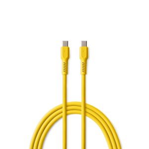 Colorum CK60-CC-05 Type-C - Type-C kábel 3A 1.8m - sárga