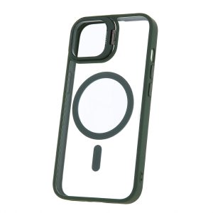 Extra Lens MagSafe-kompatibilis tok iPhone 15 Pro Max - sötétzöld