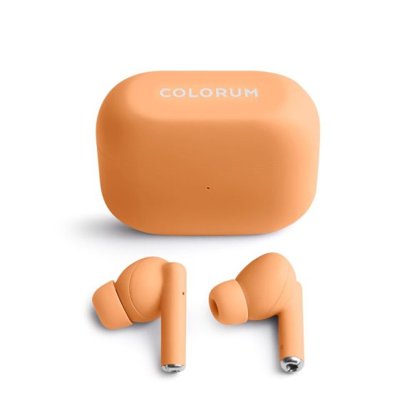 COLORUM CTWS-14 TWS Bluetooth fülhallgató - barack