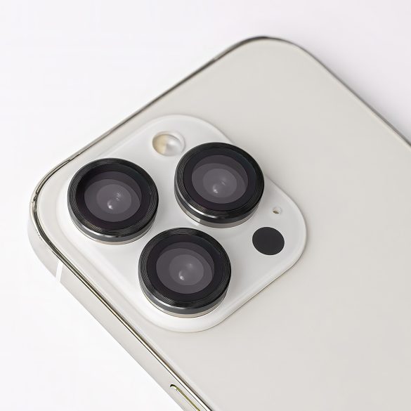 Kamera lencse védő fólia fekete szegéllyel Samsung Galaxy A35/A55 - 3 db