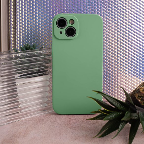 Solid Silicon tok iPhone 11 - világoszöld
