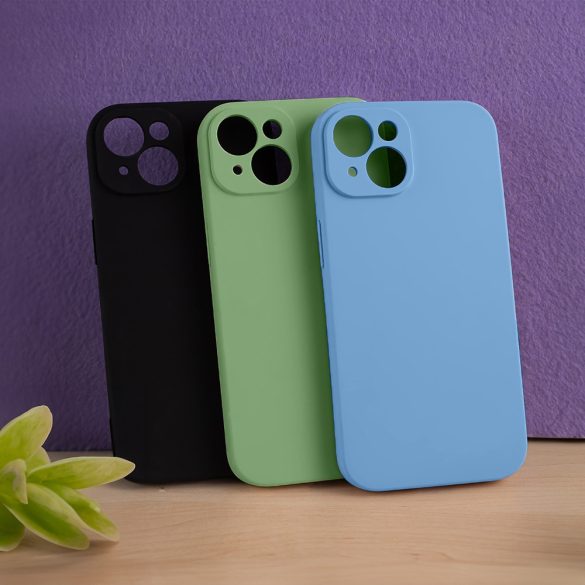 Solid Silicon tok iPhone 11 - világoszöld