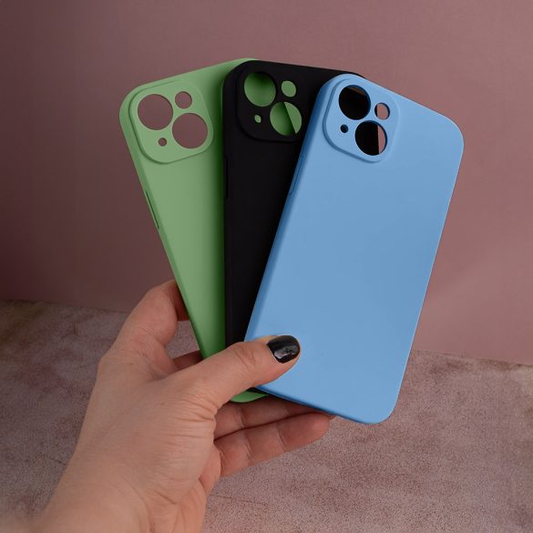Solid Silicon tok iPhone 11 - világoszöld