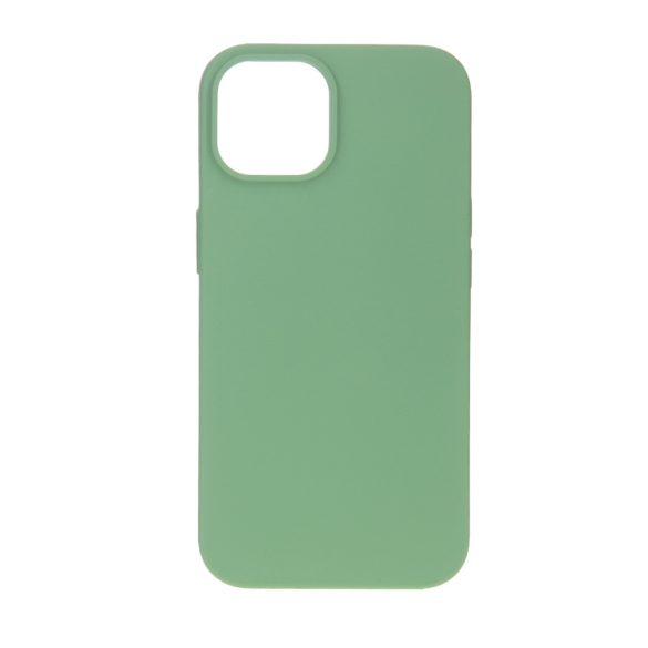 Solid Silicon tok iPhone 14 Pro - világoszöld
