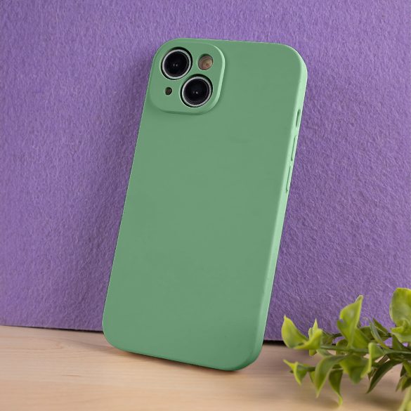 Solid Silicon tok Samsung Galaxy A15 4G/5G - világoszöld
