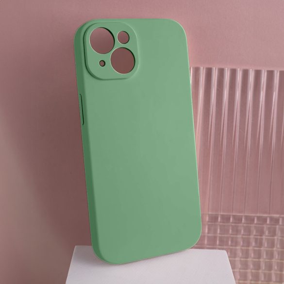Solid Silicon tok Samsung Galaxy A15 4G/5G - világoszöld