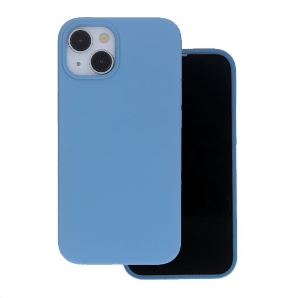 Solid Silicon tok iPhone 14 Pro - világoskék