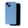Solid Silicon tok Samsung Galaxy A14 4G - világoskék