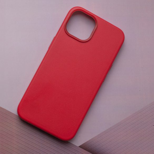 Mag Leather MagSafe-kompatibilis tok iPhone 13 Pro Max - piros