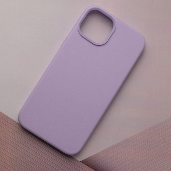 Mag Leather MagSafe-kompatibilis tok iPhone 12/12 Pro - lila