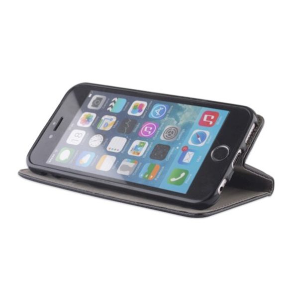 Smart Magnet könyvtok Motorola Moto G04/G24/E14 - fekete