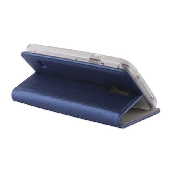 Smart Magnet könyvtok Motorola Moto G04/G24/E14 - tengerészkék