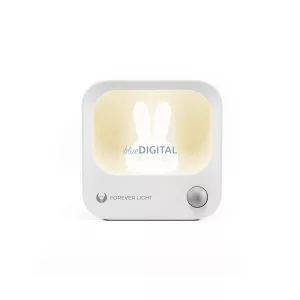Éjszakai lámpa nyuszival LED PURE FLC-10 LEA PIR fehér 500mAh Forever Light