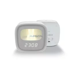  Budzik nocnym nyuszival LED PURE FNL-06 AURORA fehér kwadratowy Forever Light