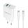 Forever TC-07-30AC hálózati töltő 1xUSB-A és 1xUSB-C csatlakozással + USB-C - USB-C kábel PD QC 30W - fehér Forever TC-07-30AC hálózati töltő 1xUSB-A és 1xUSB-C csatlakozással + USB-C - USB-C kábel PD QC 30W - fehér