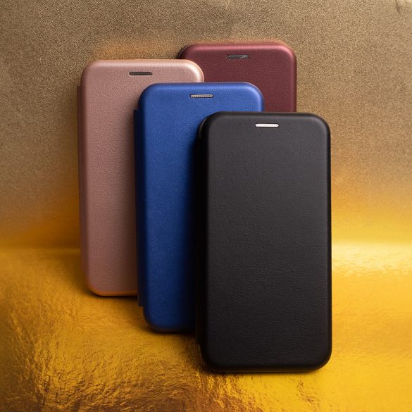 Smart Diva könyvtok Samsung Galaxy S24 Plus - rózsaarany színű