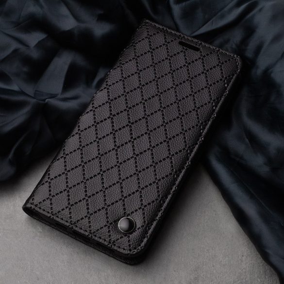 Smart Caro könyvtok Xiaomi Redmi Note 13 Pro 4G/Poco M6 Pro 4G - fekete