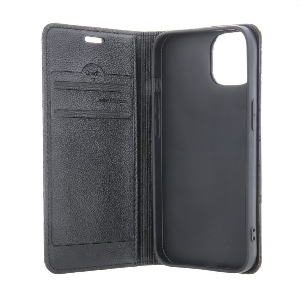 Smart Caro könyvtok Motorola Moto G54/G54 Power - fekete