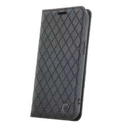 Smart Caro könyvtok Motorola Edge 40 Neo 5G - fekete