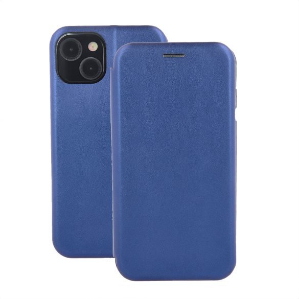 Smart Diva könyvtok Motorola Moto E22 - tengerészkék