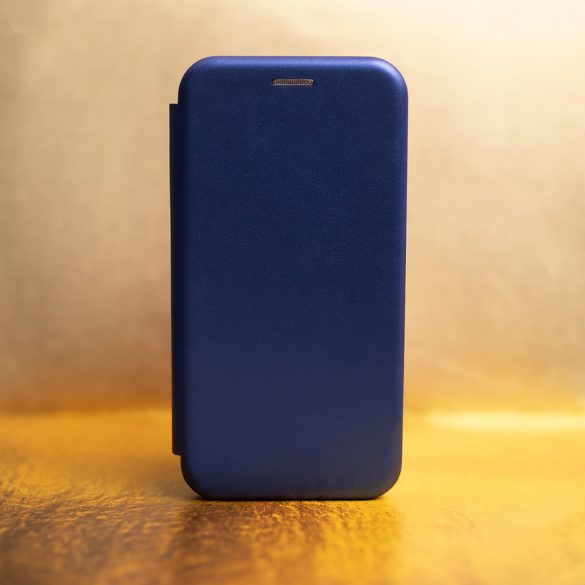 Smart Diva könyvtok Motorola Moto E22 - tengerészkék