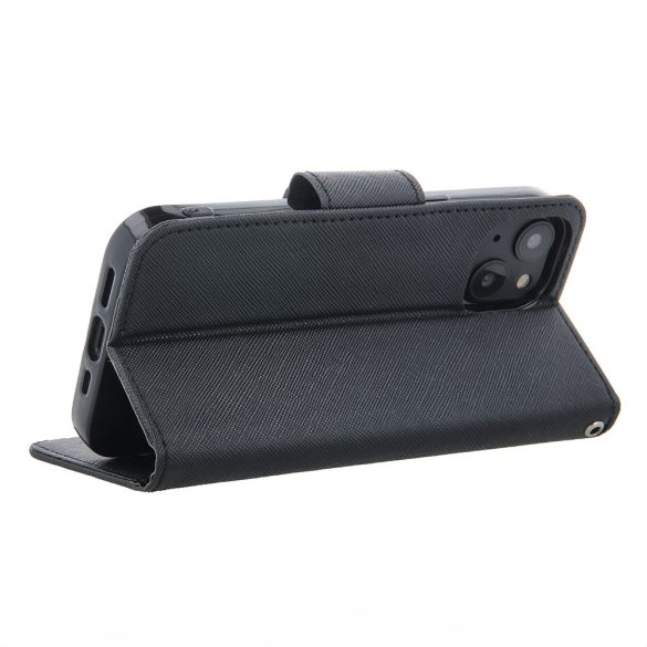 Smart Fancy könyvtok Motorola Moto E22 - fekete