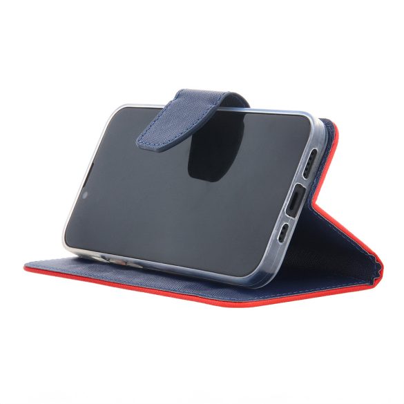 Smart Fancy könyvtok Motorola Moto E22 - piros-kék