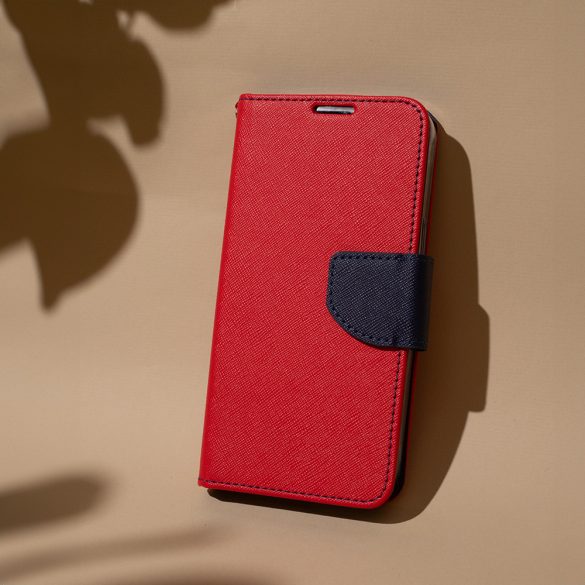 Smart Fancy könyvtok Motorola Moto E22 - piros-kék