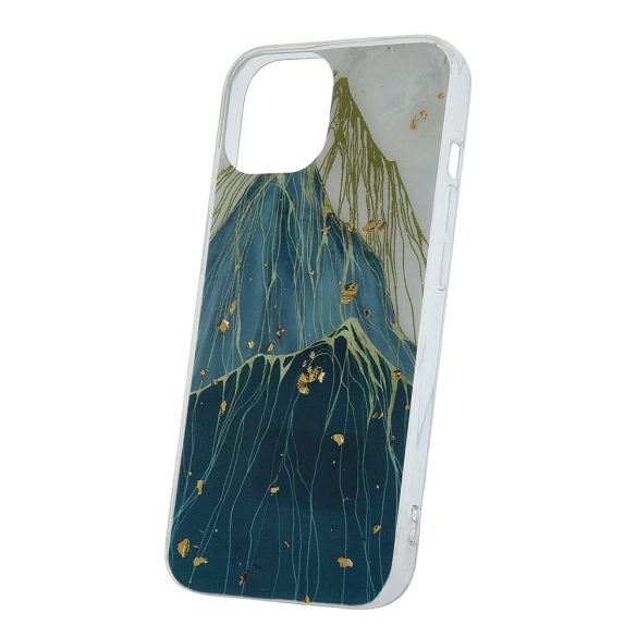 Gold Glam tok Samsung Galaxy A34 5G - "mountain" mintás