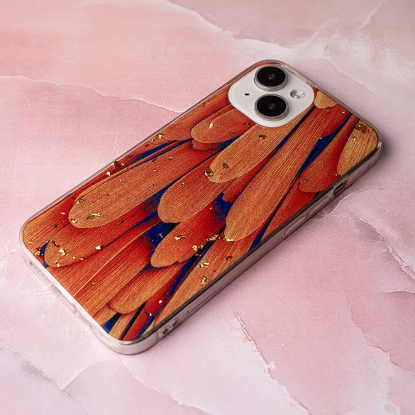 Gold Glam tok Samsung Galaxy A34 5G - narancssárga