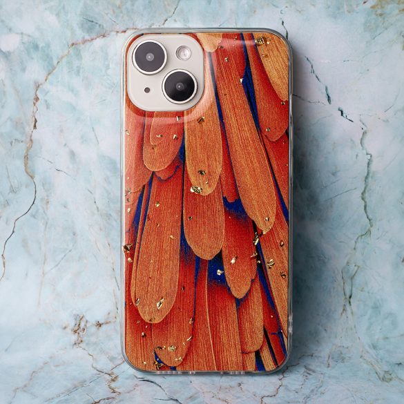 Gold Glam tok Samsung Galaxy A34 5G - narancssárga