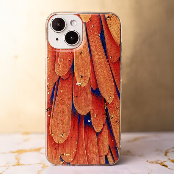 Gold Glam tok Samsung Galaxy A34 5G - narancssárga