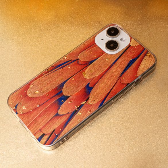 Gold Glam tok Samsung Galaxy A34 5G - narancssárga