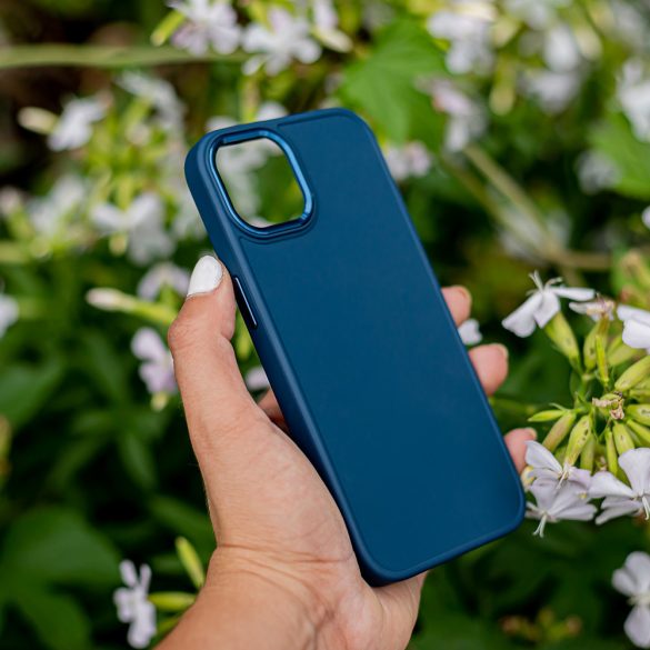 Satin tok Samsung Galaxy A05s - sötétkék