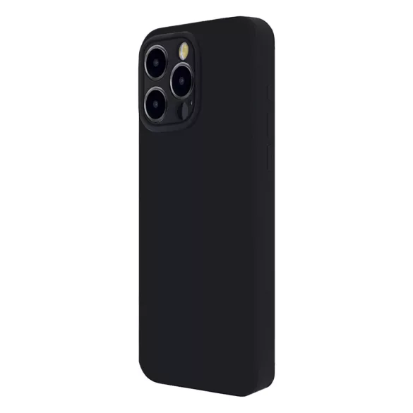 TectoShield Soft Touch MagSafe-kompatibilis tok iPhone 15 Plus - fekete